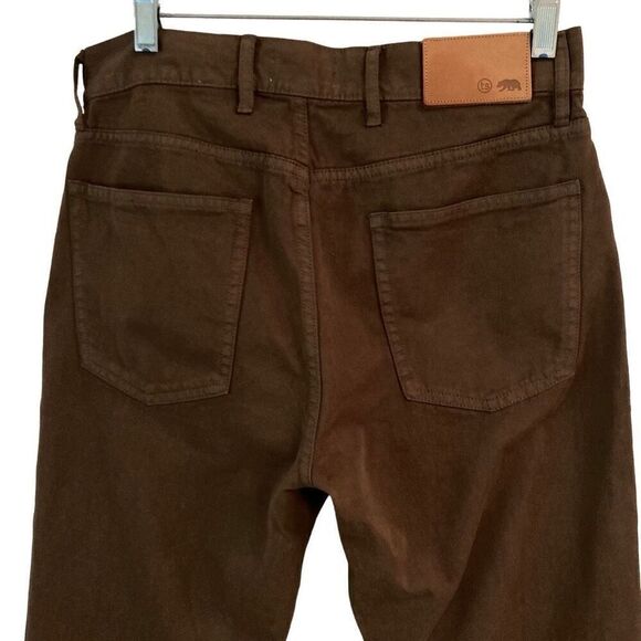 Taylor Stitch The Democratic All Day Pant Mens 29 In Espresso Brown Selvage NEW - Picture 4 of 11